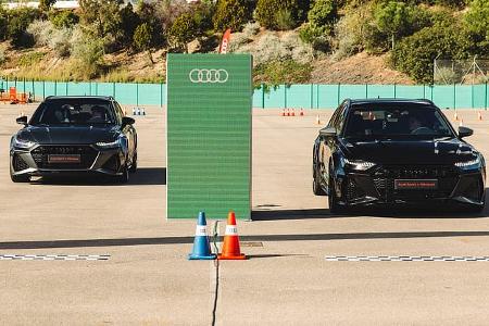 Audi RS6 Alex und Marc Marquez