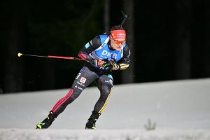 Biathlon: Horn erstmals auf dem Podium