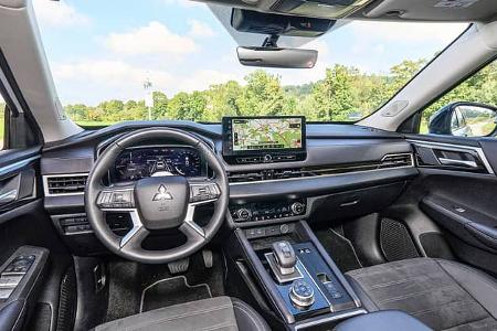 Cockpit, Mitsubishi Outlander, Camping, Wohnwagen, Caravan