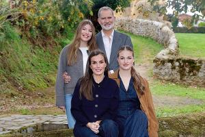 Weihnachtskarte 2026: Spanische Königsfamilie wünscht "Feliz Navidad"