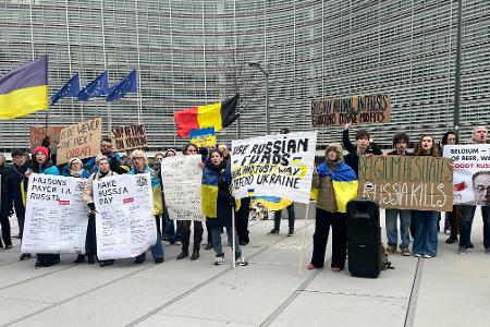 Die belgische Regierung blockiert den Plan bislang mit Verweis auf rechtliche und finanzielle Risiken.