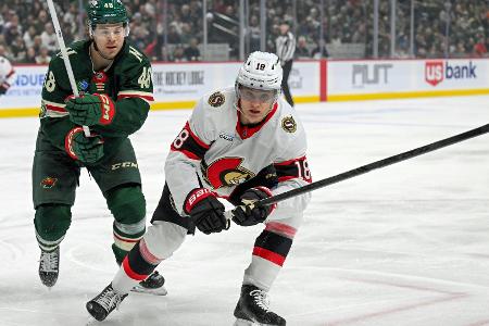 NHL: Stützle trifft - doch Sturm gewinnt