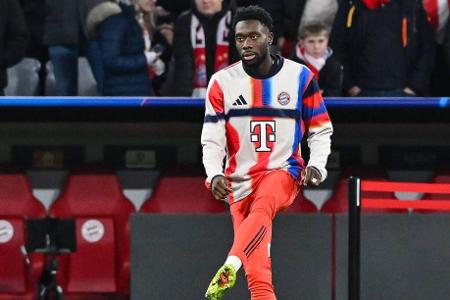 Alphonso Davies (ab 61.) - Note: 4,5 - Rückte auf die linke Seite, um dort mit seinem Tempo mehr Lücken zu reißen. Wirkte nach seiner langen Verletzung aber noch nicht wieder auf der Höhe. Schenkte viele Bälle her und brachte keine einzige Flanke mehr vor das Tor. Immerhin in der Konterabsicherung war er ein Faktor.