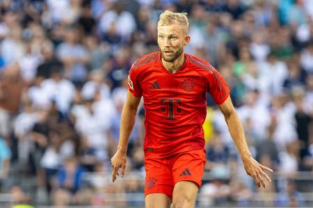 Konrad Laimer (ab 61.) - Note: 4,5 - Stand nach der Einwechslung streckenweise neben sich und musste den intensiven Monaten etwas Tribut zollen. Verschätzte sich gleich in seiner ersten defensiven Aktion komplett und hätte beinahe ein Gegentor verschuldet. Stellte sich auch danach in den Zweikämpfen nicht gut an und blieb im Vorwärtsgang zahnlos.