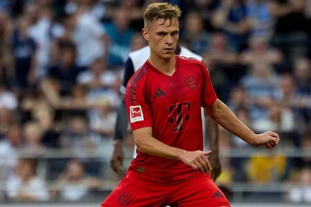 MITTELFELD: Joshua Kimmich - Note: 3,0 - Kam bei einseitigen Ballbesitz-Verhältnissen auf ein unfassbares Passvolumen. Brachte über 150 Pässe zum Mitspieler. Hatte trotzdem gute Vertikalität in seinem Spiel und setzte gerade Olise oft in Szene. Konnte in der Schlussphase aber keinen Gang mehr hochschalten.