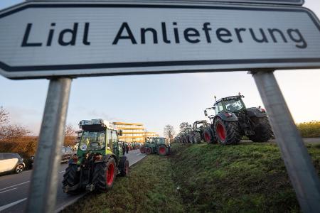 Proteste der Landwirte