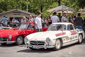 Classics and Coffee am Mercedes-Benz Museum Stuttgart