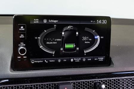 Honda Civic e:HEV Sport, Infotainment