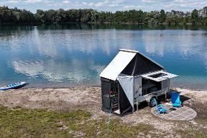 Farfalla Flip uo, Flip up, Wohnwagen, Transportwohnwagen, Aufstelldach