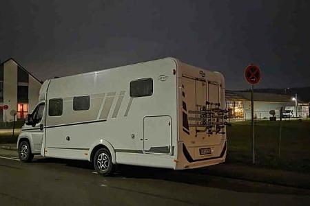 Dauertest, Carado T447, Hinten, Nacht