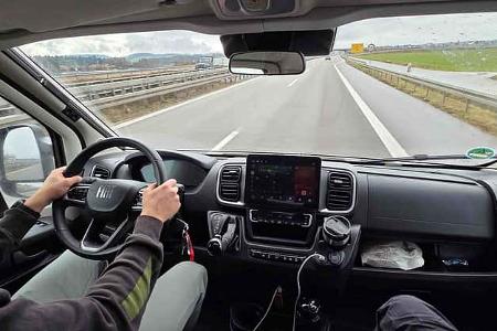 Dauertest, Carado T447, Cockpit, Fahrerhaus