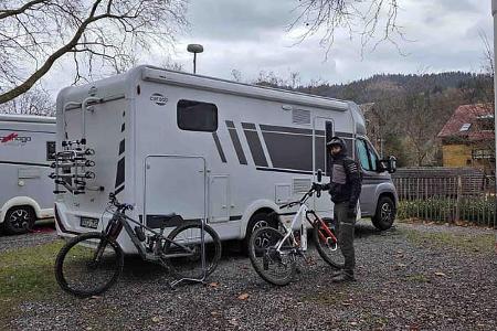 Dauertest, Carado T447, Fahrräder