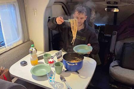 Dauertest, Carado T447, Sitzgruppe, Essen