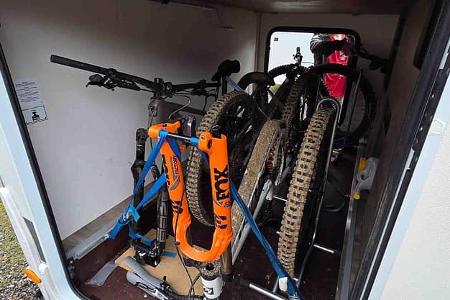 Dauertest, Carado T447, Heckgarage