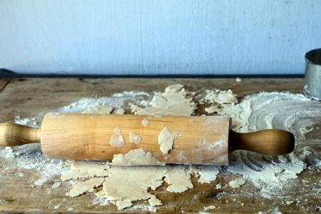 Hilfe, der Teig klebt