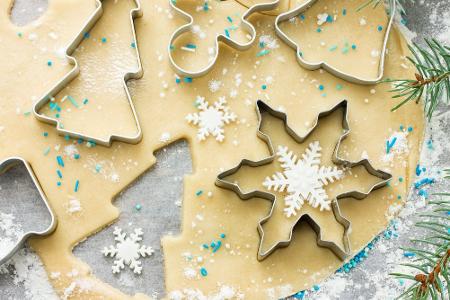 Teig gleichmäßig ausrollen