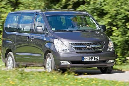Hyundai H-1 Travel, Frontansicht