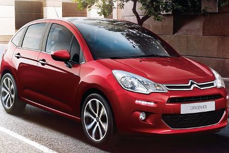 Citroën C3, Frontansicht