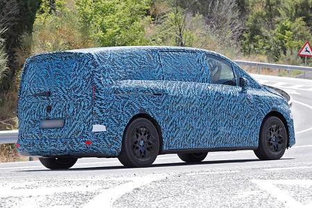 Erlkönig Mercedes VLE