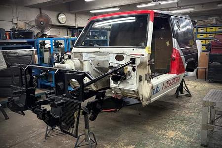 12/2025 Mitsubishi Pajero Dakar 1985 Restaurierung