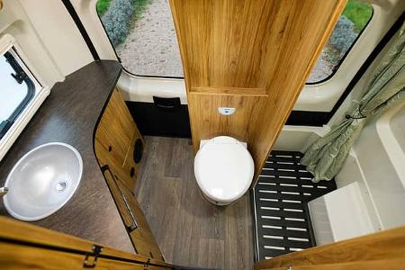 Bad, Karmann Dexter 595, Wohnmobil, Camping, Camperbus