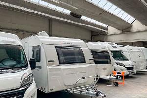 Winter-Abstellplätze Caravan