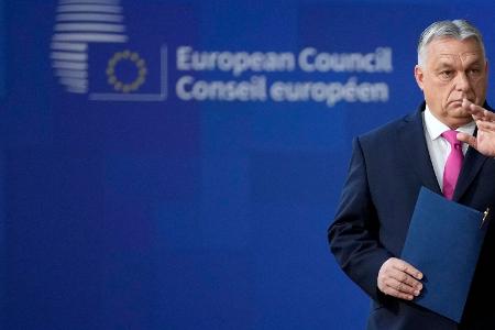 Blockiert eine Positionierung zum EU-Erweiterungsprozess: Ungarns Ministerpräsident Viktor Orban. (Archivbild)