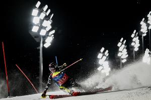Slalom in Courchevel: Aicher erneut auf dem Podest