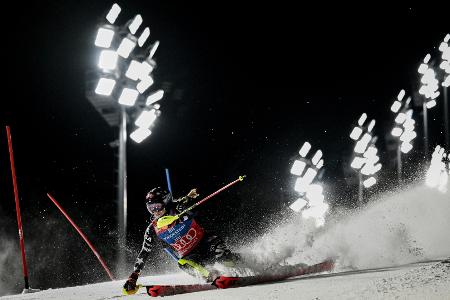 Slalom in Courchevel: Aicher erneut auf dem Podest