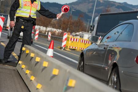 Grenzkontrollen Bundespolizei Waidhaus