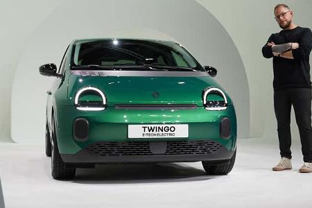 Renault Twingo E-Tech Electric Aufmacher Studio personalisiert