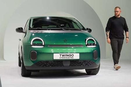 Renault Twingo E-Tech Electric Serienauto Elektro-Kleinwagen