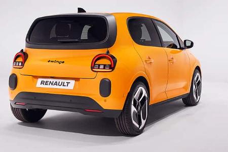 Renault Twingo E-Tech Electric Serienauto Elektro-Kleinwagen