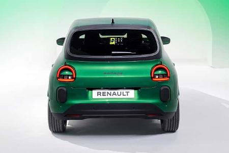 Renault Twingo E-Tech Electric Serienauto Elektro-Kleinwagen