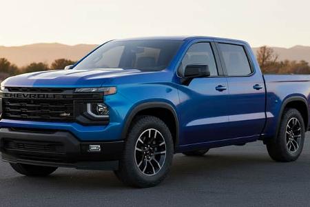 Chevrolet Silverado Retusche Patentzeichnung