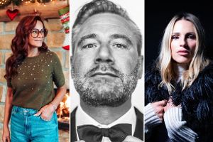 Collage aus Andrea Berg, Sasha und Michelle Hunziker