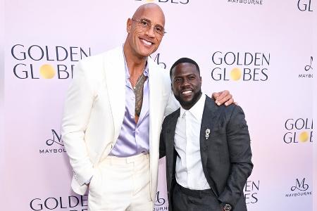 Dwayne Johnson und Kevin Hart feiern erste Golden-Globe-Nominierungen