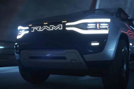 RAM 1500 Revolution BEV Concept Car Elektro Pickup