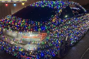 BMW Weihnachtsbeleuchtung