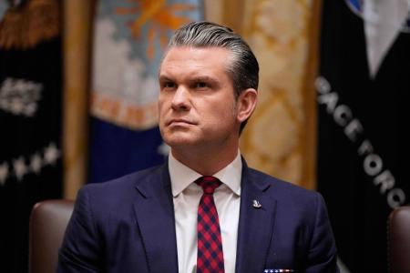 US-Verteidigungsminister Pete Hegseth informierte auf X. (Archivbild)