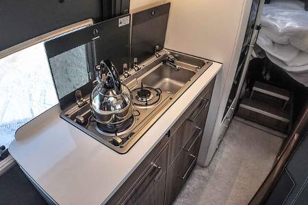 Kabe Abisko Van 690 LB, Mercedes, Küche, Kochfeld