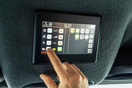 Kabe Abisko Van 690 LB, Mercedes, Display