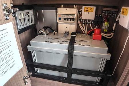 Kabe Abisko Van 690 LB, Mercedes, Batterie