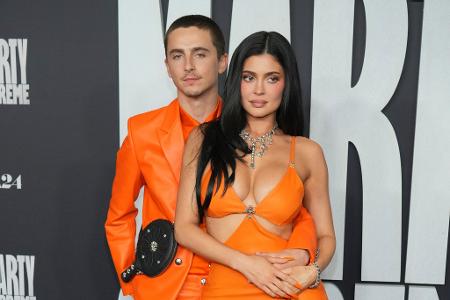Timothée Chalamet ist mit der Unternehmerin Kylie Jenner zusammen (Archivbild).