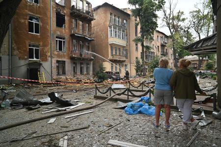 Immer wieder gibt es russische Luftangriffe auf Odessa. (Archivbild)