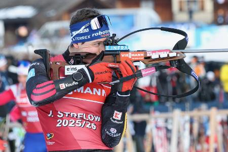 Halbe Sekunde fehlt zum Podest: Strelow Vierter im Massenstart
