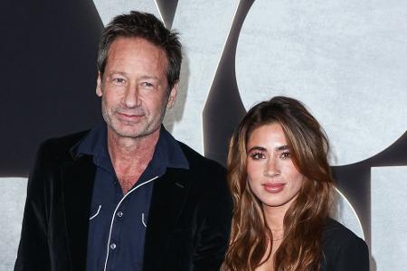 David Duchovny und Monique Pendleberry