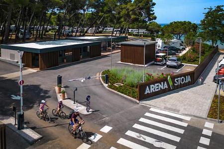 Straße, Winter, Camping, Kroatien