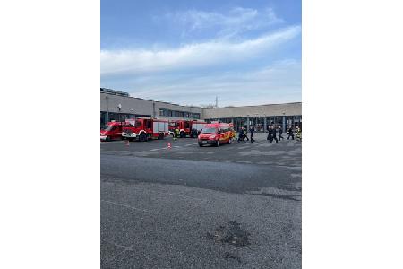 Aufstellung der Teilnehmenden