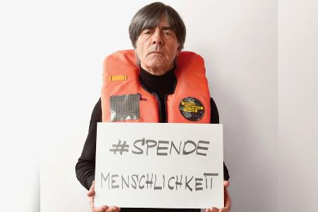 Jogi Löw wirbt für Seenotrettungsschiff im Mittelmeer